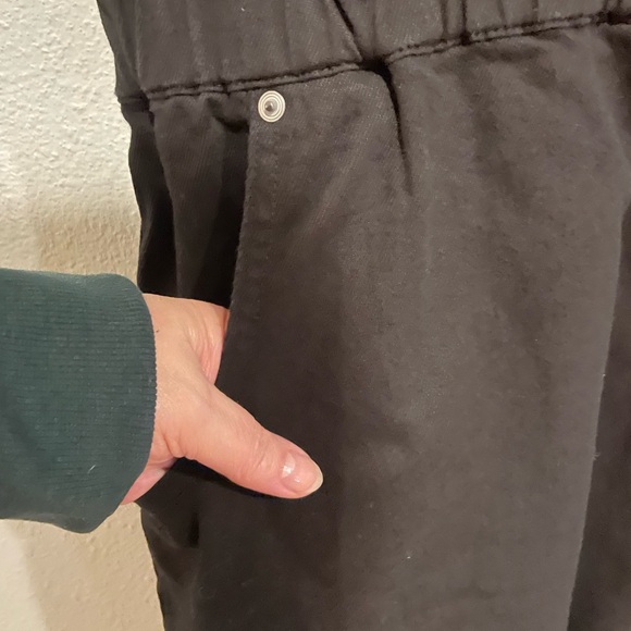 NWT Fashion Nova Black Denim Romper - Picture 2 of 7